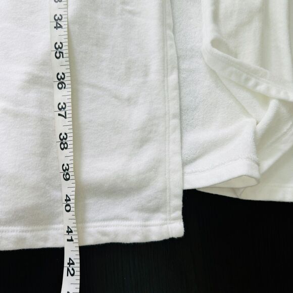 Wildfox Cardigan Womens Extra Large Bride Butterfly Floral Long Sweater White XL - Picture 12 of 13